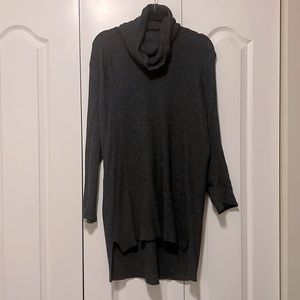 Grey tunic turtle neck